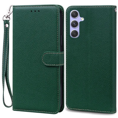 Θήκη A24 A34 A54 για Coque Θήκη Samsung Galaxy A34 Δερμάτινη θήκη πορτοφολιού για Samsung A54 5G GalaxyA54 A 34 A24 Θήκες τηλεφώνου