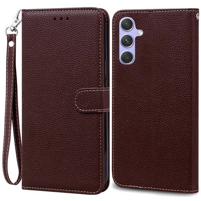 Θήκη A24 A34 A54 για Coque Θήκη Samsung Galaxy A34 Δερμάτινη θήκη πορτοφολιού για Samsung A54 5G GalaxyA54 A 34 A24 Θήκες τηλεφώνου