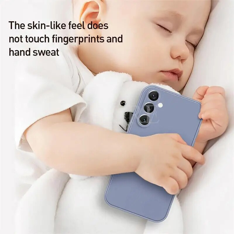 Samsung Galaxy A54 Case šķidrajam silikonam Samsung A15 A05 A05S A54 M54 M14 A34 A24 A53 A14 A04E A04 A04S vāciņš TPU aizsargs