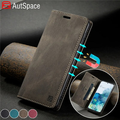 Μαγνητική δερμάτινη θήκη για Samsung Galaxy S23 S22 S21 Ultra S20 FE S10 S9 Plus Note 20 A13 A33 A53 A73 A14 A54 Κάλυμμα καρτών πορτοφολιού