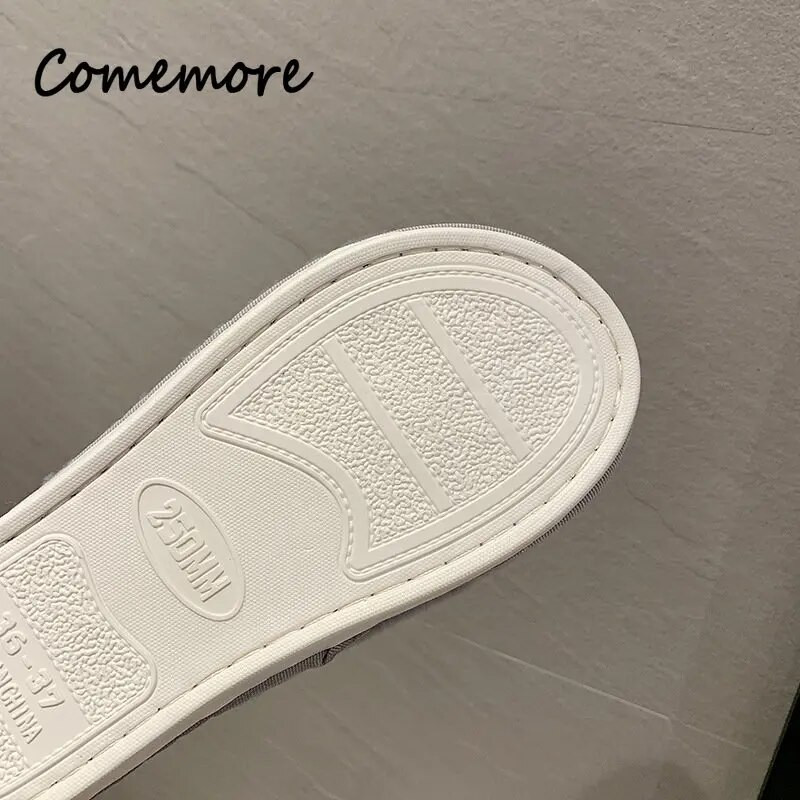 Női Szőrös Pamut papucs Női Ősz Tél Meleg Plüss Papucs Otthon Strasszos Ház Divat Női Csúszdák Cipők