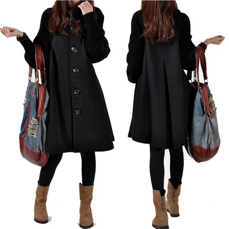 ZOGAA Γυναικείο πουλόβερ καμπαρντίνα