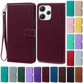 Xiaomi Redmi 12 Case Silicon Leather Wallet Flip Case jaoks Redmi 12 4G Cover Protector Telefoniümbrisele Redmi 12 5G Coque Funda jaoks