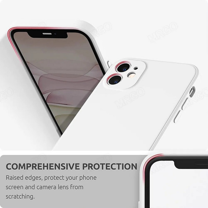 Τετράγωνη θήκη τηλεφώνου υγρής σιλικόνης για iPhone 13 14 Pro θήκη για iPhone 14 11 13 12 Pro Max XR XS 7 8 Plus Πίσω κάλυμμα προστασίας