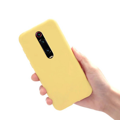 Xiaomi Mi 9t tokhoz, fekete matt puha TPU hátlaphoz telefonvédő tokhoz Xiaomi Mi 9T Pro Xiaomi Mi9t Pro tokokhoz