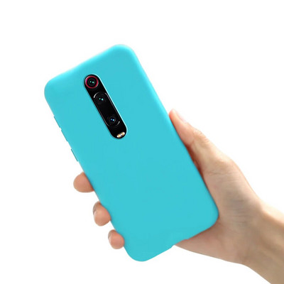 Xiaomi Mi 9t tokhoz, fekete matt puha TPU hátlaphoz telefonvédő tokhoz Xiaomi Mi 9T Pro Xiaomi Mi9t Pro tokokhoz
