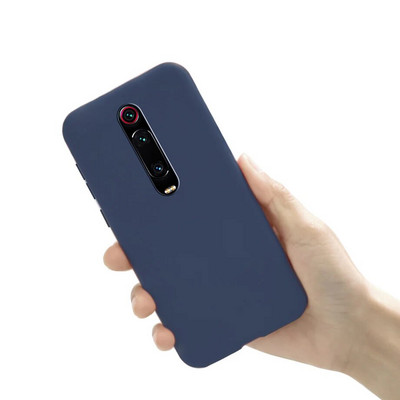 Xiaomi Mi 9t tokhoz, fekete matt puha TPU hátlaphoz telefonvédő tokhoz Xiaomi Mi 9T Pro Xiaomi Mi9t Pro tokokhoz