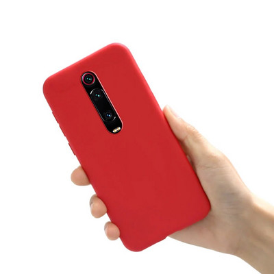 Xiaomi Mi 9t tokhoz, fekete matt puha TPU hátlaphoz telefonvédő tokhoz Xiaomi Mi 9T Pro Xiaomi Mi9t Pro tokokhoz
