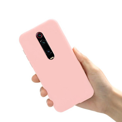 Xiaomi Mi 9t tokhoz, fekete matt puha TPU hátlaphoz telefonvédő tokhoz Xiaomi Mi 9T Pro Xiaomi Mi9t Pro tokokhoz