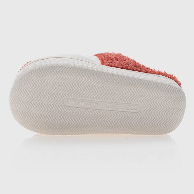 Téli gyermek pamut papucs fiúknak benti hálószoba szőrös cipő lányoknak kültéri aranyos papucsok gyerekeknek nyúl fapadlós cipők