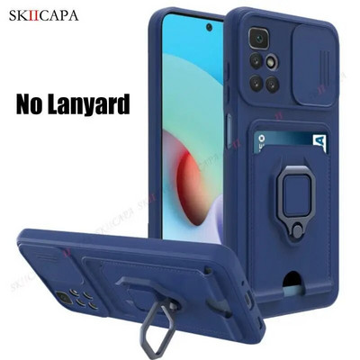 priekš Redmi Note 12 Pro Case Crossbody Necklace Virves Slide Case priekš Xiaomi Redmi A1 Plus 12C 10C 10A Note 11 10 Pro Stand Cover