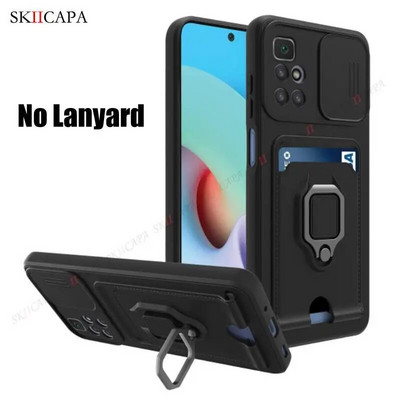 priekš Redmi Note 12 Pro Case Crossbody Necklace Virves Slide Case priekš Xiaomi Redmi A1 Plus 12C 10C 10A Note 11 10 Pro Stand Cover