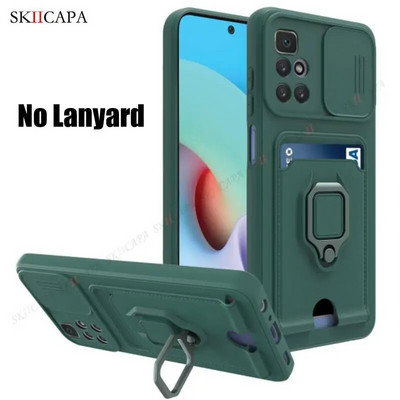 priekš Redmi Note 12 Pro Case Crossbody Necklace Virves Slide Case priekš Xiaomi Redmi A1 Plus 12C 10C 10A Note 11 10 Pro Stand Cover