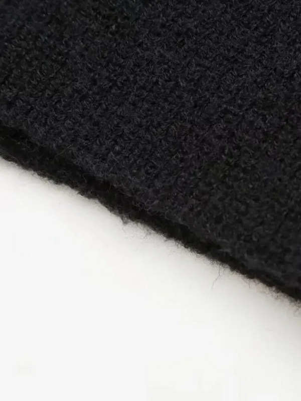 Modes trikotāžas džemperu džemperi sievietēm ikdienišķs O kakla apģērbs ar garām piedurknēm, 2023. gada rudens un ziemas sieviešu džemperi.