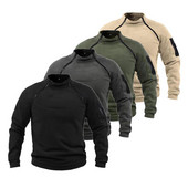 Ανδρικό μπουφάν Tactical Outdoor Fleece Ρούχα Πουλόβερ με ζεστά φερμουάρ Ανδρικό παλτό θερμικό πεζοπορικό φούτερ