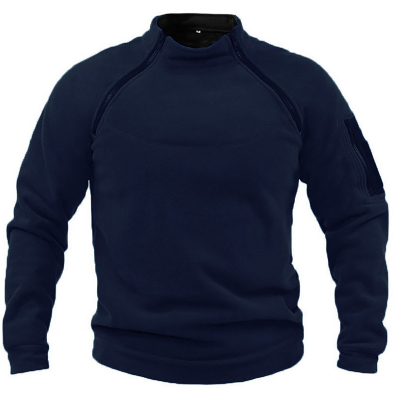 Ανδρικό μπουφάν Tactical Outdoor Fleece Ρούχα Πουλόβερ με ζεστά φερμουάρ Ανδρικό παλτό θερμικό πεζοπορικό φούτερ
