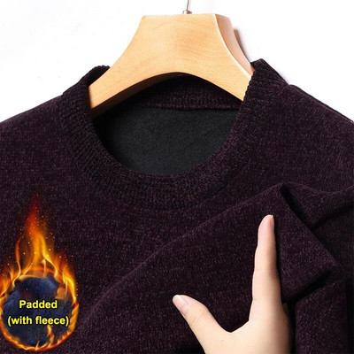 2023. gada jauns vīriešu biezināts džemperis, trikotāžas džemperi, vīriešu trīsdimensiju žakarda augstas kvalitātes, silts, ikdienišķs džemperis.