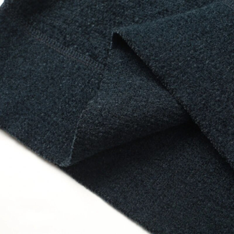 Vīriešu ziemas drēbes džemperis ar pusi bruņurupuča brīvu jauniešu modes pilsēta Vienkāršs Dienvidkorejas modes silts, biezs džemperis