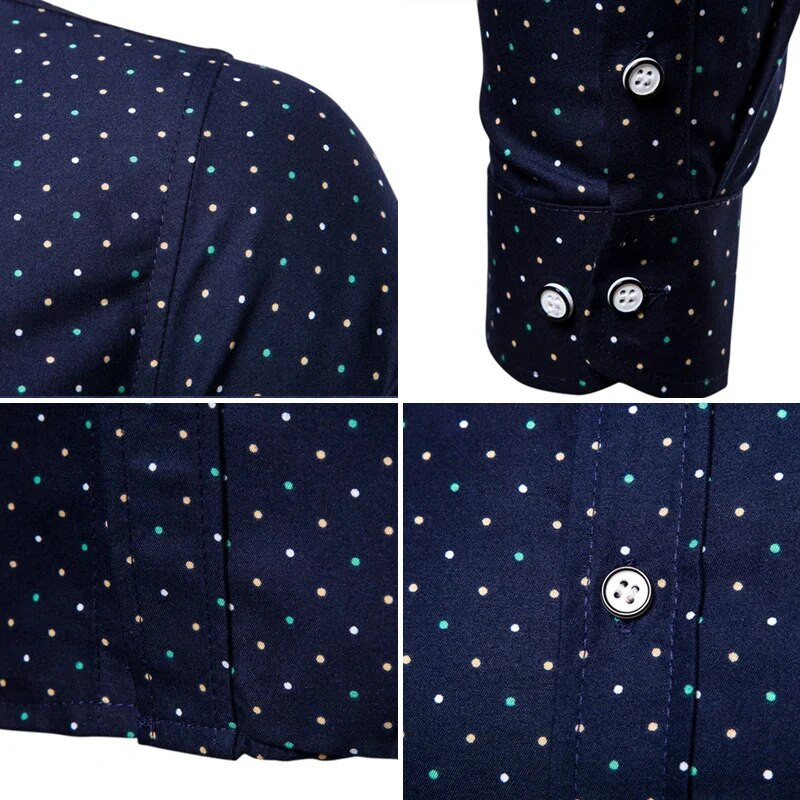 10 színű férfi hosszú ujjú ing nyomott hawaii virágos ing hajtóka vakációs stílusú ing