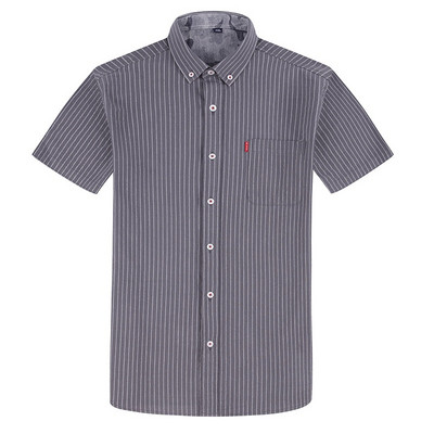 Férfi kockás pamut alkalmi ingek vékony szabású, hosszú ujjú, legombolt 2023-as divat Férfi munka Üzleti márka ing Chemise Homme