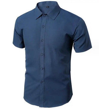 Profesionāli darba topi Vīriešu uzvalku krekli Svinīgie kleitu krekli Bez gludināšanas