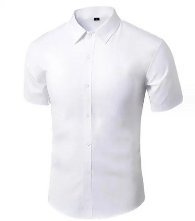 Profesionāli darba topi Vīriešu uzvalku krekli Svinīgie kleitu krekli Bez gludināšanas