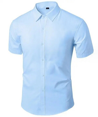 Profesionāli darba topi Vīriešu uzvalku krekli Svinīgie kleitu krekli Bez gludināšanas