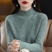 2023-as őszi, téli vastag pulóver, női kötött, bordás pulóver, hosszú ujjú garbós karcsú pulóver puha, melegen húzható női pulóver