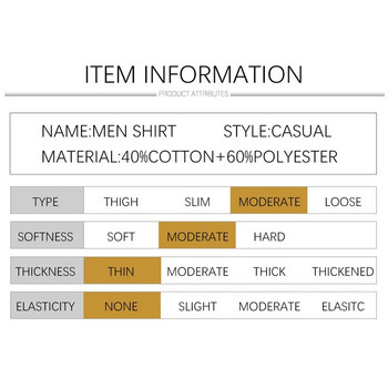 TFETTER Лятна бизнес риза, мъжка риза с къси ръкави, риза с копчета, ежедневни ризи, мъжко облекло, голям размер 5XL