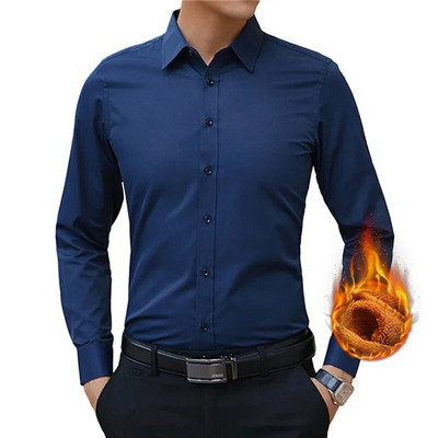 2023. gada ziemas rudens vīriešu vienkrāsaini brīvi kokvilnas lina krekls, brīvs krekls, ikdienas tops, silti vīriešu krekli ar garām piedurknēm