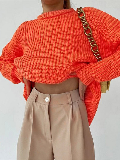 Kriptogrāfiski rudens ziemas trikotāžas džemperi sievietēm Modes džemperis ar garām piedurknēm džemperis Lielizmēra Ziemassvētku apģērbs