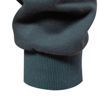 AIOPESON Υψηλής ποιότητας βαμβακερό φούτερ για άντρες Ανδρικές μπλούζες με φερμουάρ Τσέπη για ανδρικά ρούχα Casual Sport Ανδρικά πουλόβερ