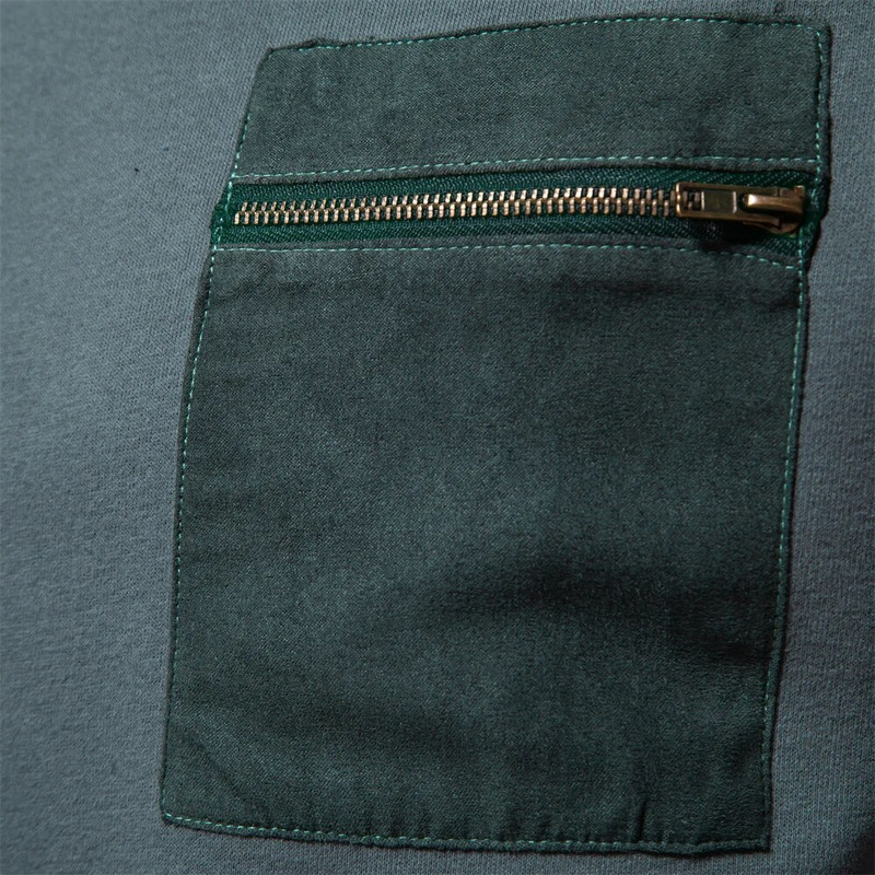 AIOPESON Kvaliteetne puuvillane kampsun meestele Tõmblukuga Taskuga Meeste Pusad vabaaja Sport Meeste Rõivad Pullover Meeste