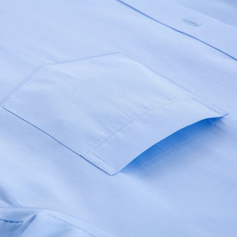 2022 Ανδρικά κλασικά μακρυμάνικα μονόχρωμα πουκάμισα φορεμάτων μονό μπαλώματα επίσημα επαγγελματικά κοινωνικά πουκάμισα