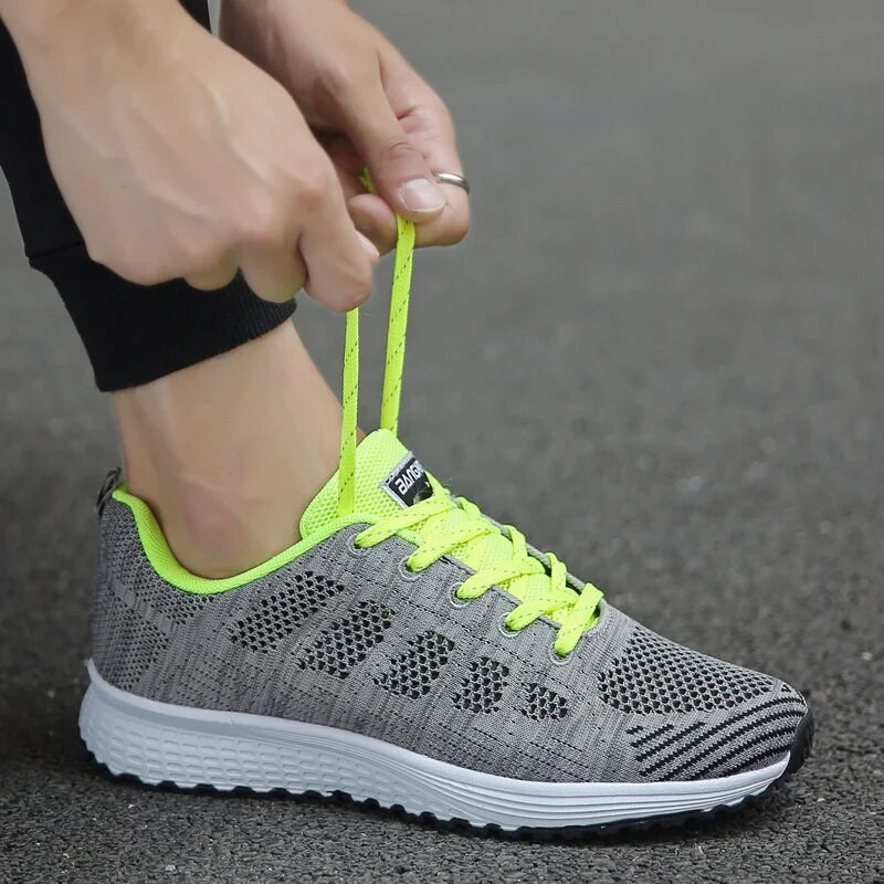 Női tornacipők nyári sportcipők női légáteresztő könnyű női tornacipők kültéri Vulcanize cipők nagy méretű női alkalmi cipők