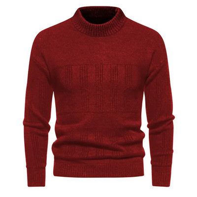 5 στυλ 2023 Φθινόπωρο και Χειμώνας Νέα Ανδρικά πουλόβερ Ζεστά και φιλικά προς το δέρμα Ελαστικά Πουλόβερ Πλεκτό Πουλόβερ