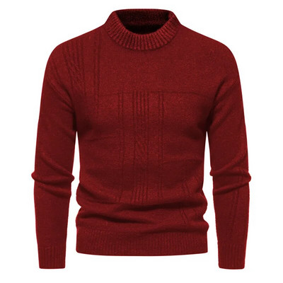 5 στυλ 2023 Φθινόπωρο και Χειμώνας Νέα Ανδρικά πουλόβερ Ζεστά και φιλικά προς το δέρμα Ελαστικά Πουλόβερ Πλεκτό Πουλόβερ