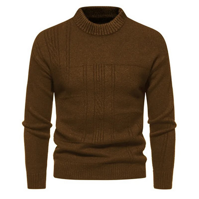 5 στυλ 2023 Φθινόπωρο και Χειμώνας Νέα Ανδρικά πουλόβερ Ζεστά και φιλικά προς το δέρμα Ελαστικά Πουλόβερ Πλεκτό Πουλόβερ