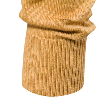 AIOPESON Spliced Drop Sleeve Ανδρικό πουλόβερ Casual O-neck Slim Fit Pullovers Ανδρικά πουλόβερ Νέο Χειμωνιάτικο ζεστό πλεκτό πουλόβερ για άνδρες