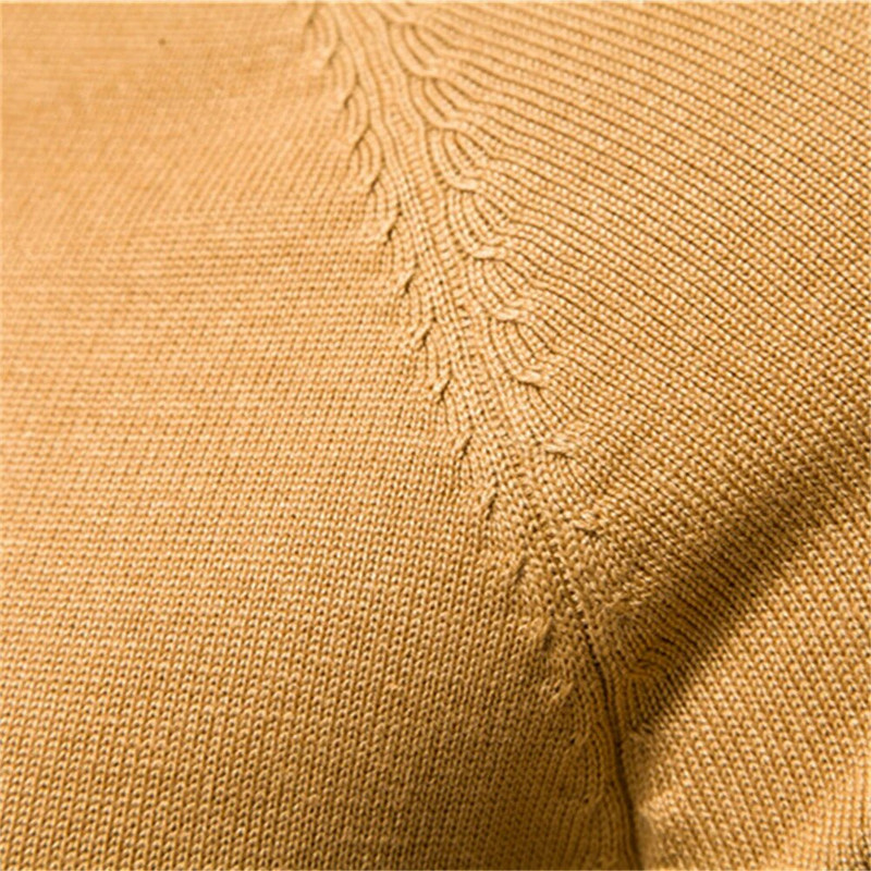 AIOPESON Spliced Drop Sleeve Džemperis vīriešiem Ikdienas O veida kakla Slim Fit Puloveri Vīriešu džemperi Jauns ziemas silts trikotāžas džemperis vīriešiem