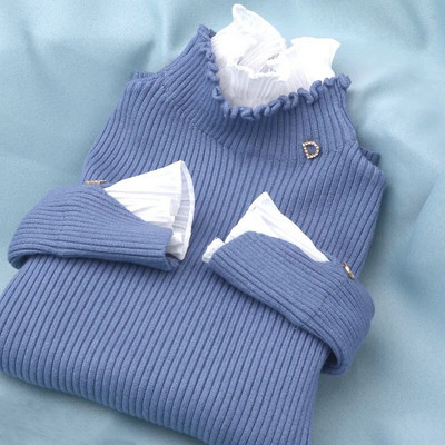 Augstas kvalitātes džemperis ar bruņurupuču apkakli sieviešu džemperis rudens ziemas ciets adīts džemperis ikdienas sieviešu vintage liela izmēra džemperis P234