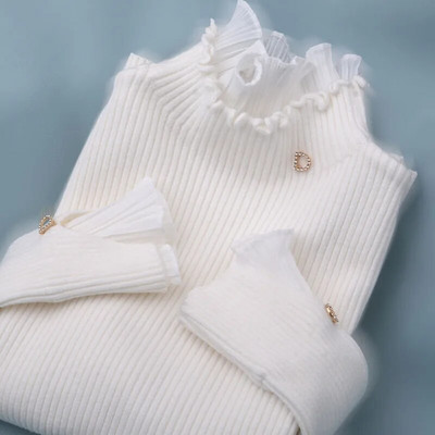 Augstas kvalitātes džemperis ar bruņurupuču apkakli sieviešu džemperis rudens ziemas ciets adīts džemperis ikdienas sieviešu vintage liela izmēra džemperis P234