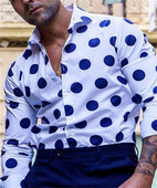 2023. gads. Jauns vīriešu krekls ar garām piedurknēm apdrukāts vīriešu sabiedriskais luksusa vīriešu dizaineru apģērbs Havajiešu mode Eleganta klasiskā mode