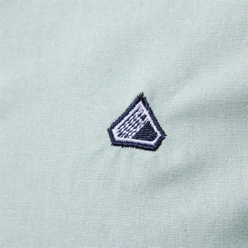 Мъжки ризи AIOPESON Едноцветни мъжки ризи с дълги ръкави от 100% памук Нови пролетни качествени ежедневни ризи Мъжки
