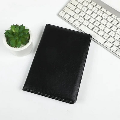 2024 Ādas angļu spāņu A5 Gada kalendāra grāmata Dienas plānotājs Dienas kārtība Grāmatu plānotājs Piezīmju grāmatiņas Žurnāli Dienas plāns