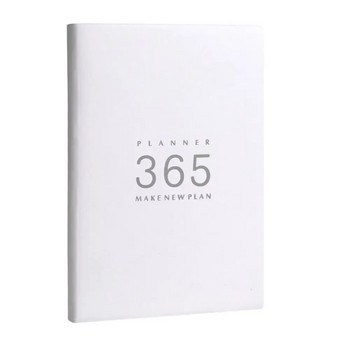 PU Leather 2024 Agenda Book Fashion A5 365 Days Calendar Book Stationery Καθημερινό Εβδομαδιαίο Σχεδιασμό