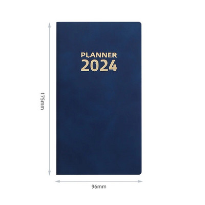 2024. gada A6 piezīmjdatoru piezīmju bloks Ikdienas nedēļas darba kārtības plānotājs Piezīmju grāmatiņas Kancelejas piederumi Biroja skolas piederumi