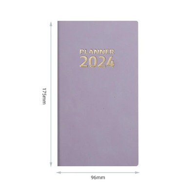 2024. gada A6 piezīmjdatoru piezīmju bloks Ikdienas nedēļas darba kārtības plānotājs Piezīmju grāmatiņas Kancelejas piederumi Biroja skolas piederumi