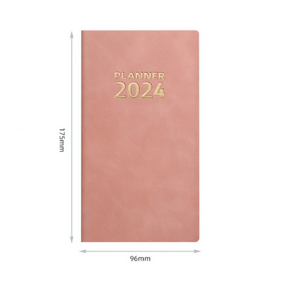 2024. gada A6 piezīmjdatoru piezīmju bloks Ikdienas nedēļas darba kārtības plānotājs Piezīmju grāmatiņas Kancelejas piederumi Biroja skolas piederumi