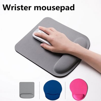 Tampă de mouse pentru jocuri pe computer Tampă de mouse ergonomică Eva de mediu Tampă de mouse de culoare solidă Tampă de mouse confortabilă pentru birou, PC, laptop